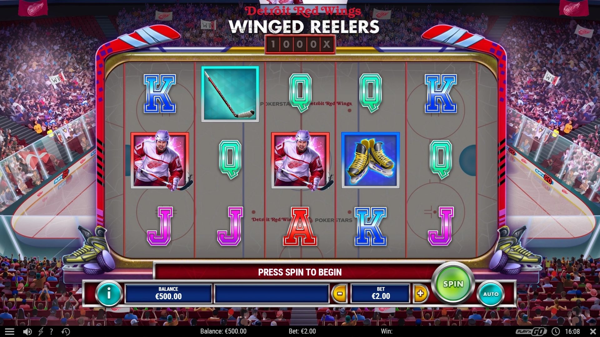 Detroit Red Wings Winged Reelers
